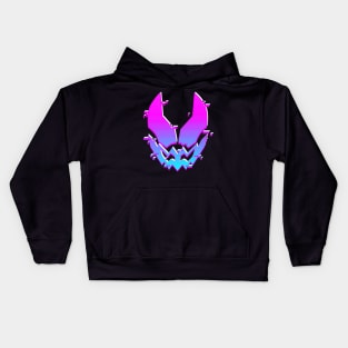 revice glitch logo Kids Hoodie